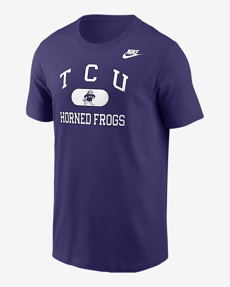 【NIKE】Men's Nike College T-Shirt TCU Men's Nike College T-Shirt. Nike.com